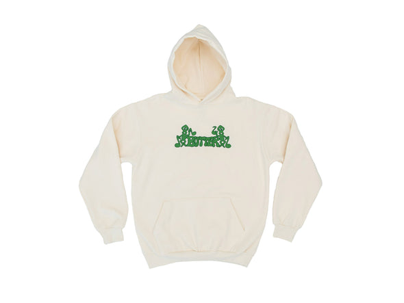 Butter Goods Notes Embroidered Hood - Cream