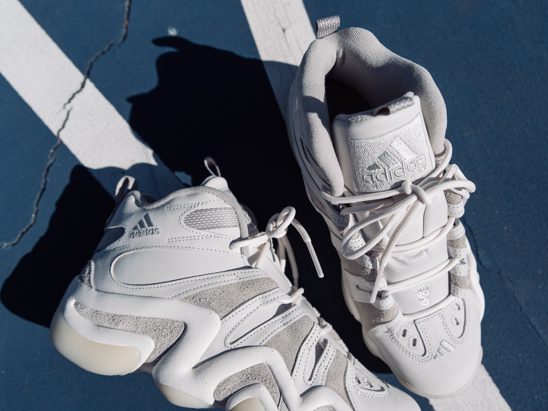 adidas Crazy 8 Shoes - White, Unisex Basketball