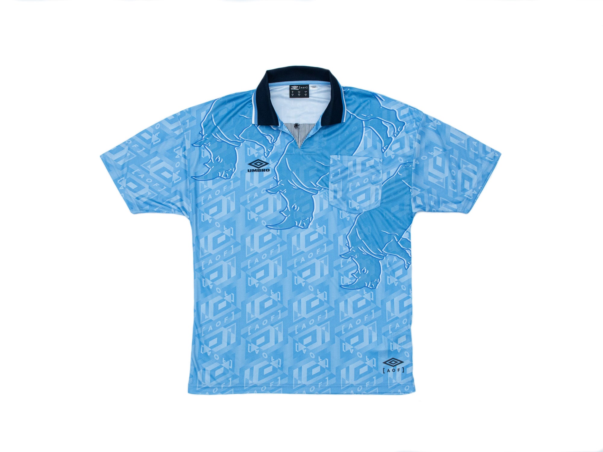 Umbro x AOF Rhino Jersey 'Blue' – Unheardof Brand