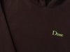 Dime Classic Logo Hoodie 'Deep Brown'