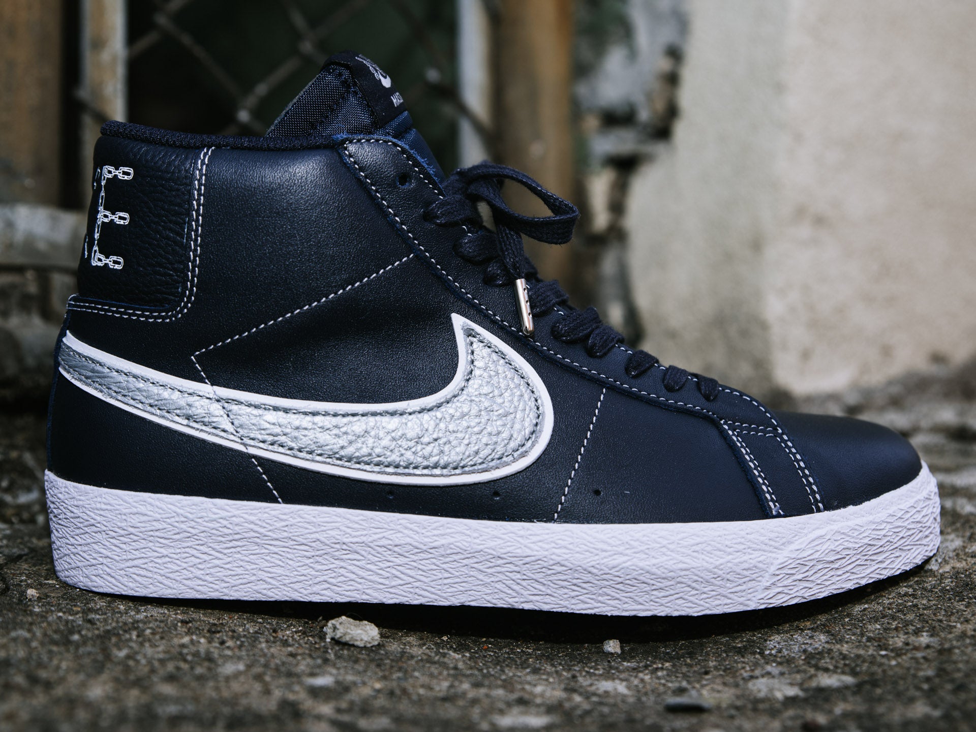 Nike SB Zoom Blazer Mid X Mason Silva 'Blackened Blue' – Unheardof