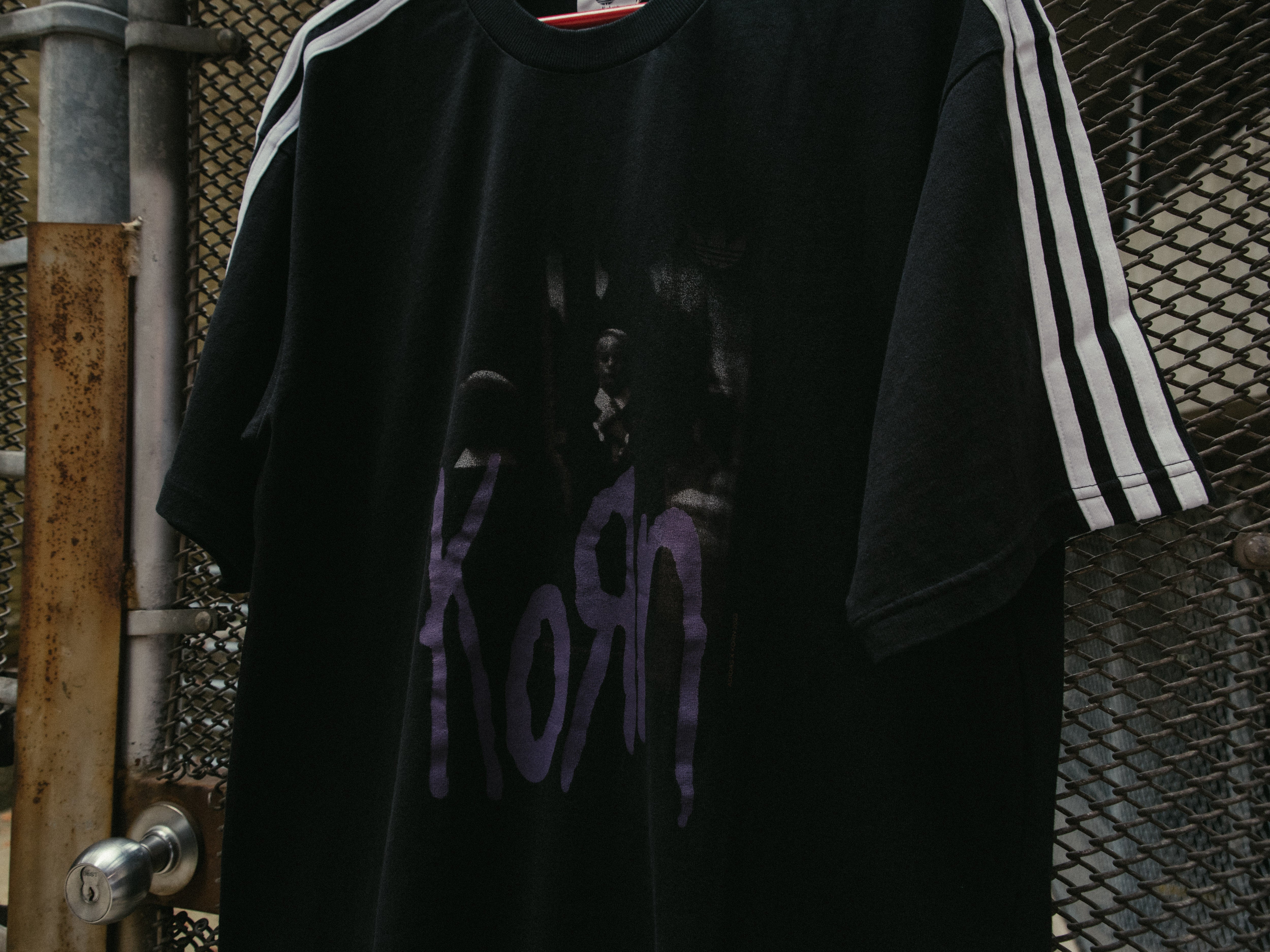 adidas x Korn T-Shirt (Black / Red) IN9098 - Allike Store