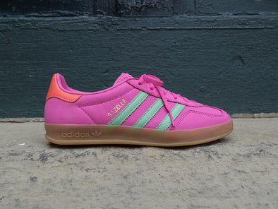 Adidas Women's Gazelle Indoor 'Semi Lucid Fuchsia/Semi Green Spark'