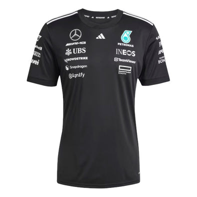 Adidas x Mercedes AMG Petronas F1 Team Driver Jersey 'Black/White