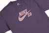 Nike SB Logo T-Shirt 'Dark Raisin'