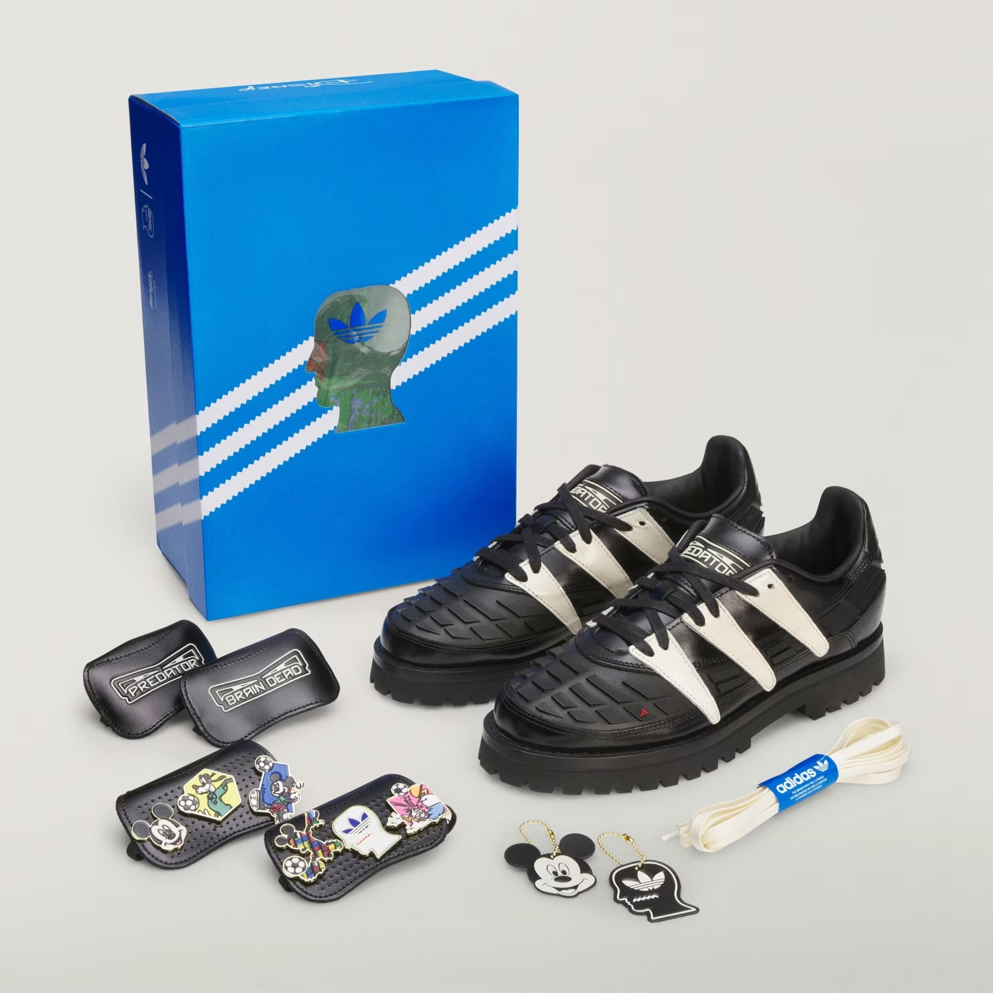靴  PREDATOR BRAIN DEAD DISNEY Adidas x Brain Dead x Disney Predator 'Core Black/Cream White