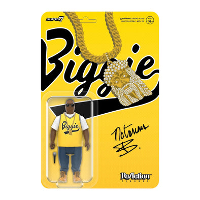 レア特大一点物notorious bigペイントアート The Notorious B.I.G. Deluxe Biggie Action Figure