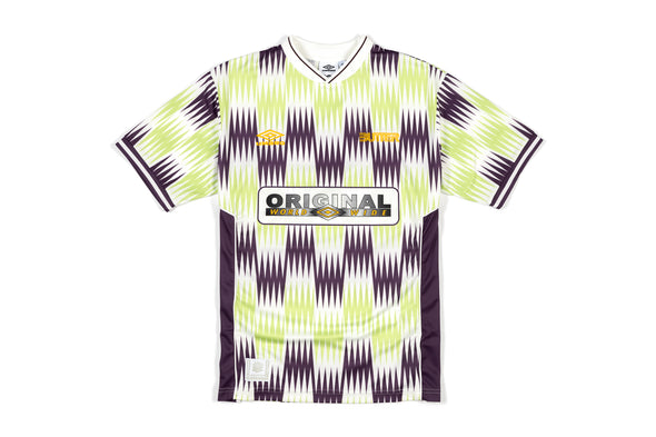 Butter Goods x Umbro Optical Jersey 'Grape/Volt'