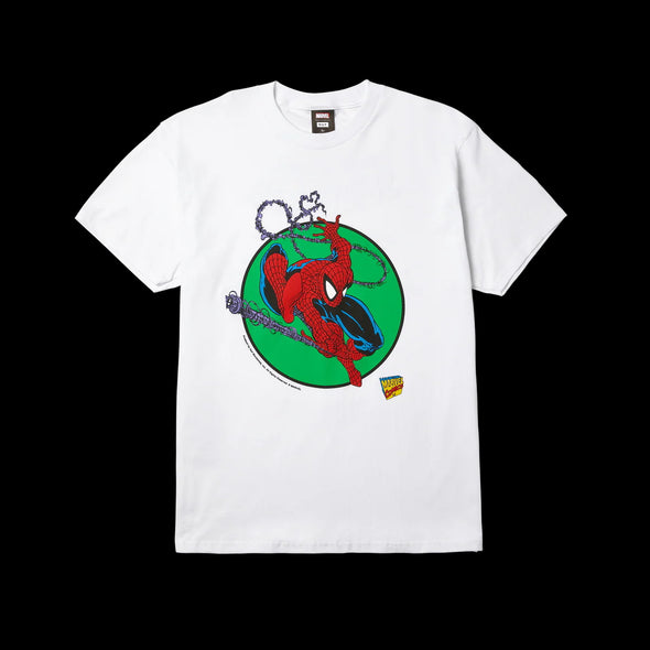 HUF x Marvel Spider-Man Three Hundred T-Shirt 'White'