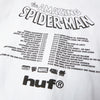 HUF x Marvel Spider-Man Three Hundred T-Shirt 'White'