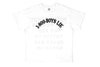 Boys Lie 1-800 Revamped Boyfriend Tee 'White'