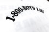 Boys Lie 1-800 Revamped Boyfriend Tee 'White'