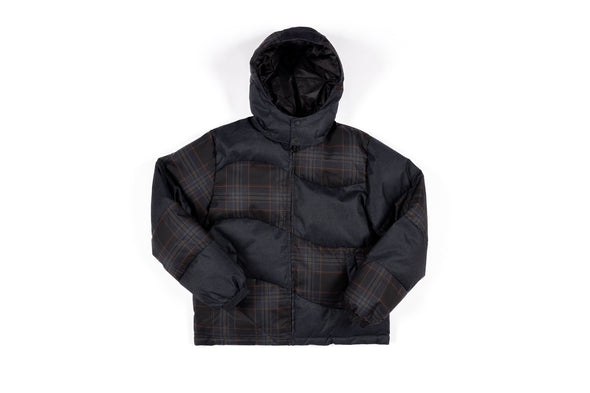 Dime Premium Tweed Puffer Jacket - Dark Gray