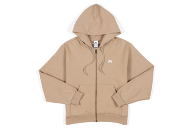 Nike SB Full Zip Fleece Hoodie 'Khaki'