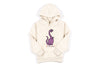 UNHEARDOF Kids Dino Pullover Hoodie 'Natural Heather'