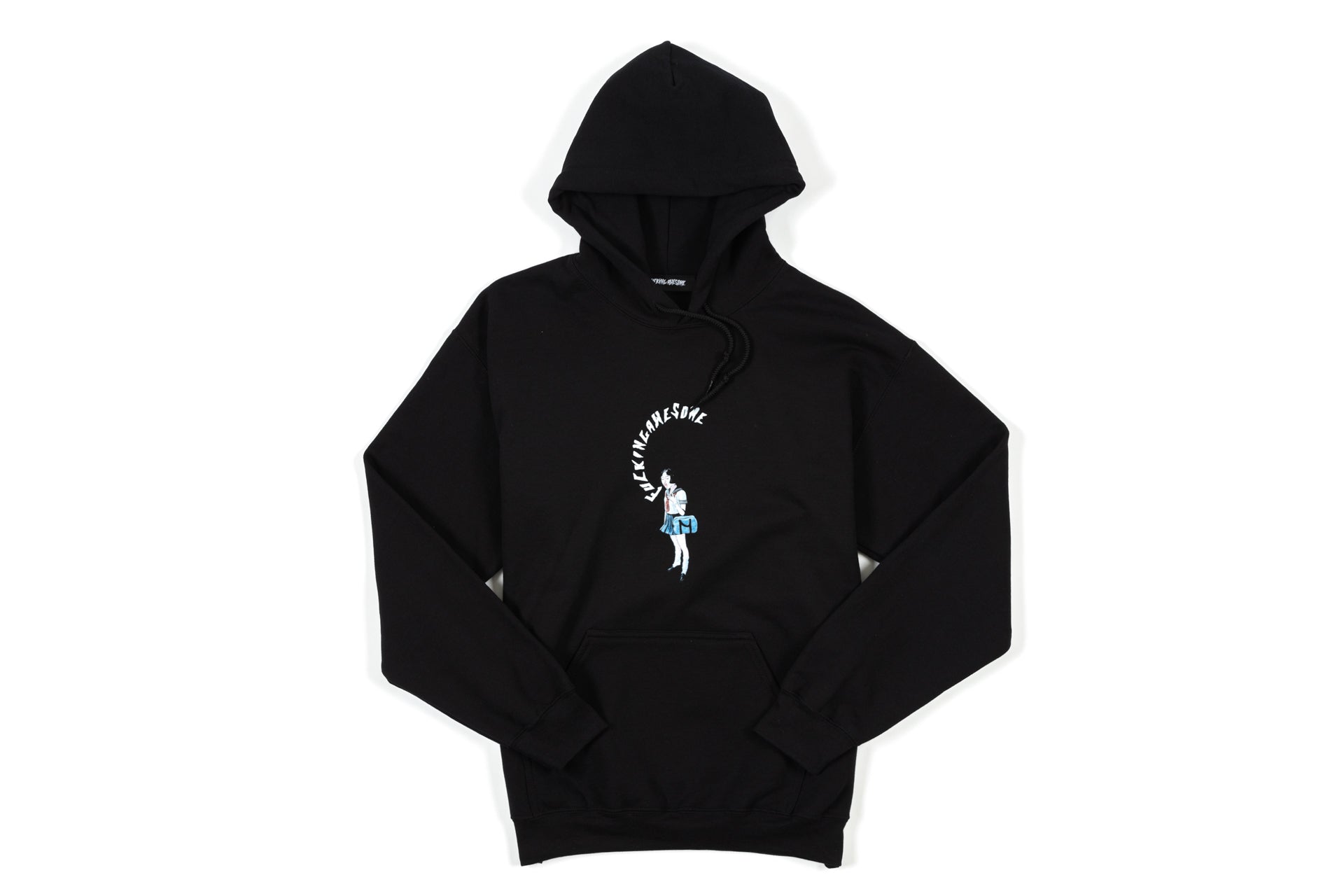 Fucking Awesome Mouth Girl Hoodie 'Black' – Unheardof Brand