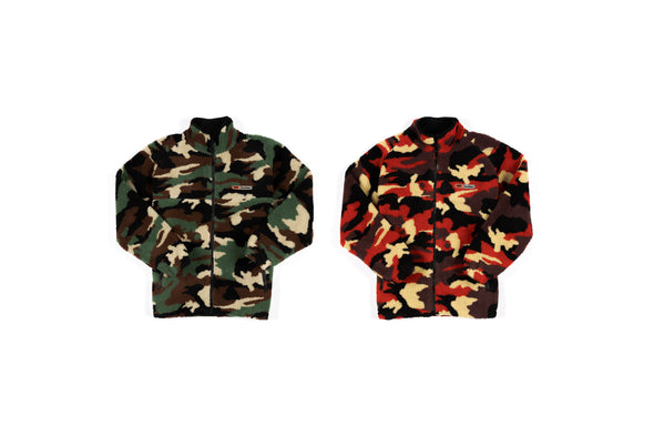 Butter Goods Camo Sherpa Jacket