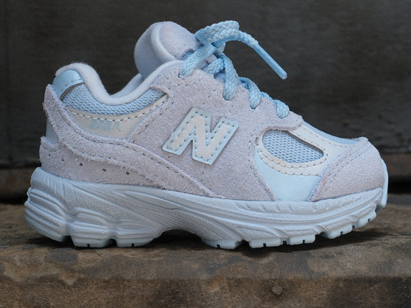 New Balance Kids 2002R (TD) 'Light Chrome Blue/Ice Blue'