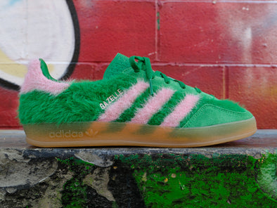 Adidas Women's Gazelle Indoor 'Green/Glow Pink' -Originally $120.00 - Adidas Women's Gazelle Indoor 'Green/Glow Pink' -Originally $120.00 -