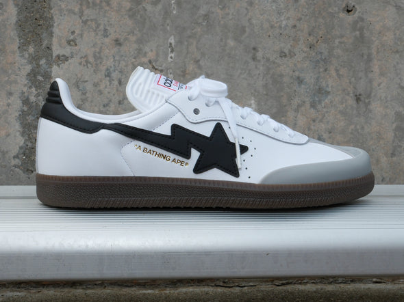 Adidas x BAPE Samba 'White/Black'