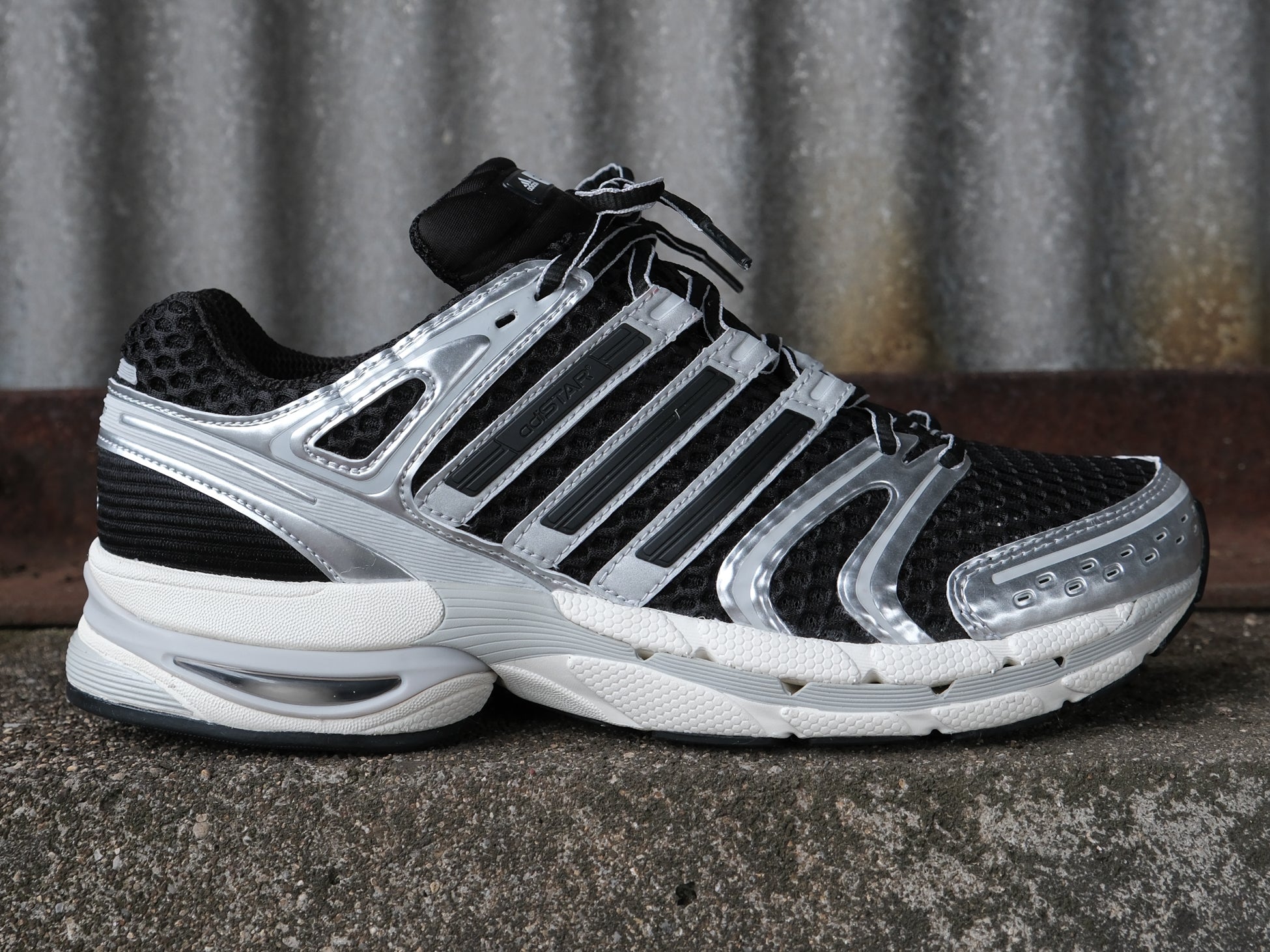 Adidas Adistar Control.5 'Core Black/Silver Metallic' Unheardof Brand Adidas Adistar Control.5 'Core Black/Silver Metallic' Unheardof Brand