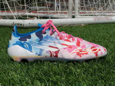 Adidas x BAPE F50 Elite Firm Ground Cleats 'Clear Pink/Icey Blue'