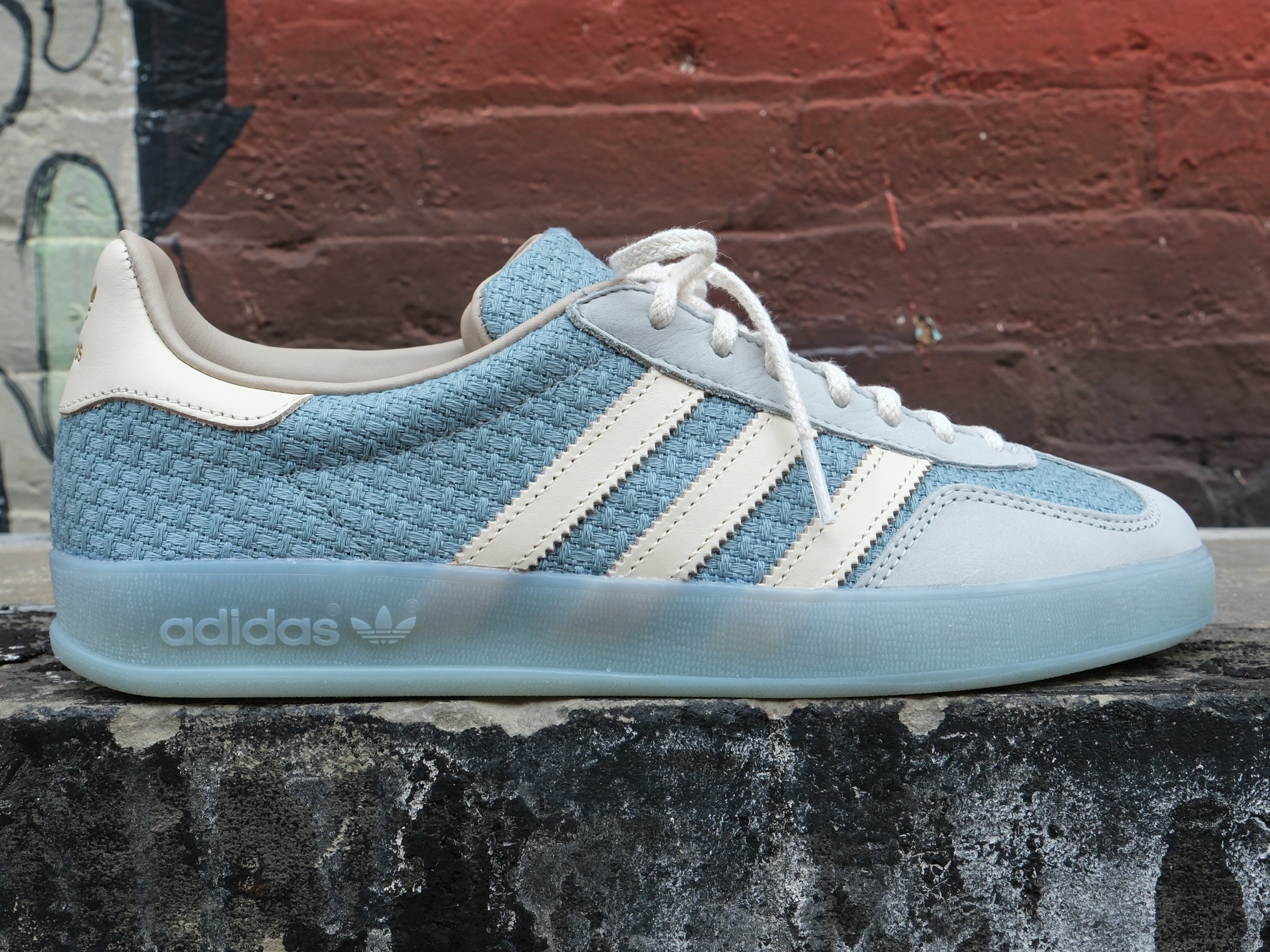 Adidas Gazelle Indoor 'Light Blue/Wonder White' -Originally $130.00 - Adidas Gazelle Indoor 'Light Blue/Wonder White' -Originally $130.00 -
