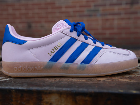 Adidas Women's Gazelle Indoor 'Clear Pink/Lucid Blue'