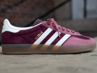 Adidas gazelle maroon best sale