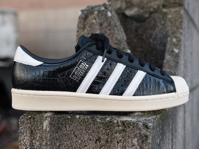 Adidas Women's Superstar Vintage 'Core Black/White' -Originally $120.0 Unheardof Brand Adidas Women's Superstar Vintage 'Core Black/White' -Originally $120.0 Unheardof Brand