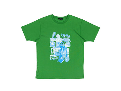 Dime Collage T-Shirt 'Kelly Green'