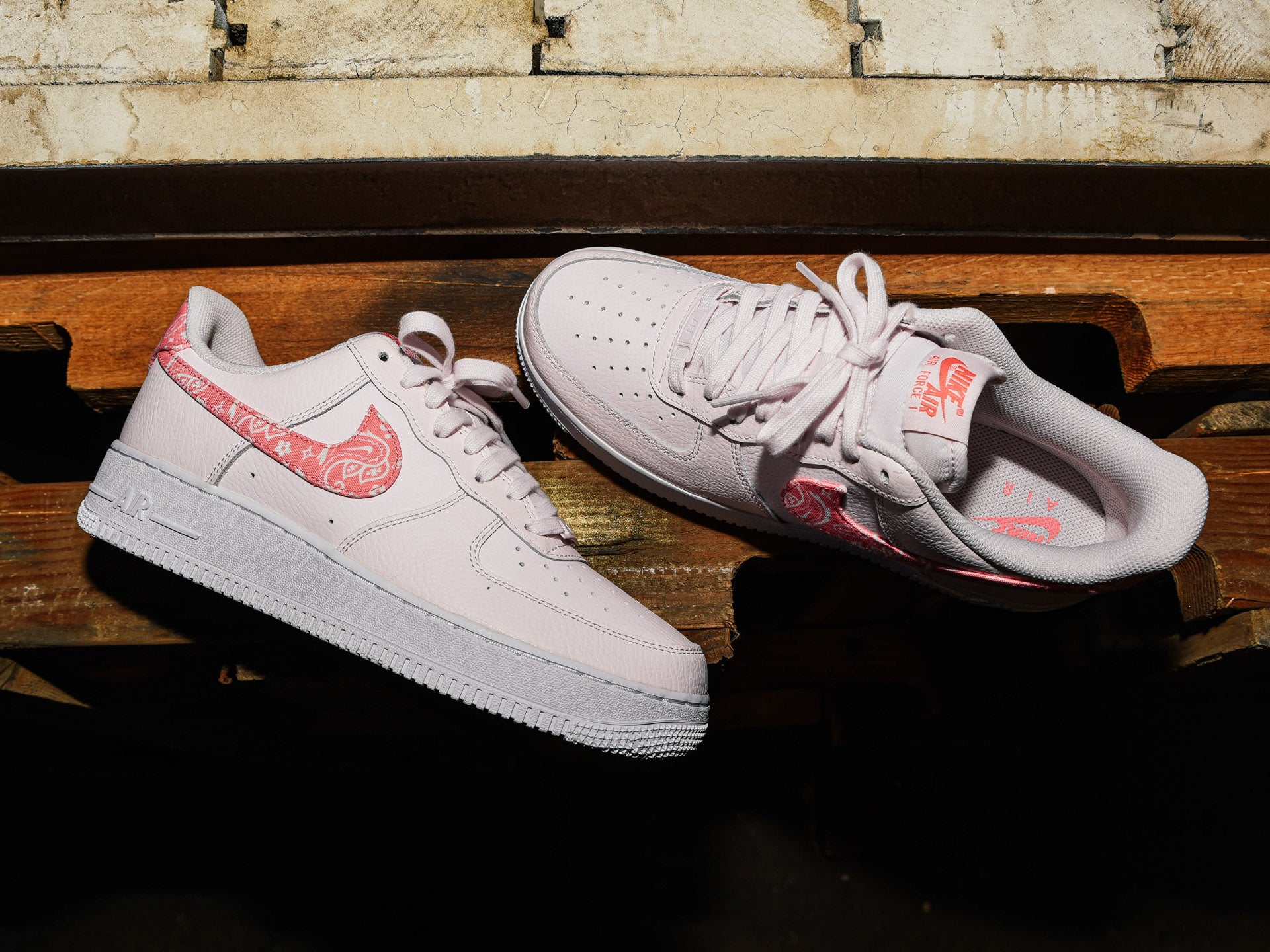 Nike Air Force 1 '07 Pearl Pink/coral Chalk-white Fd1448-664 Women's