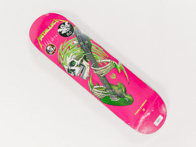 Powell Peralta Flight Metallica Skateboard Deck 8" Hot Pink