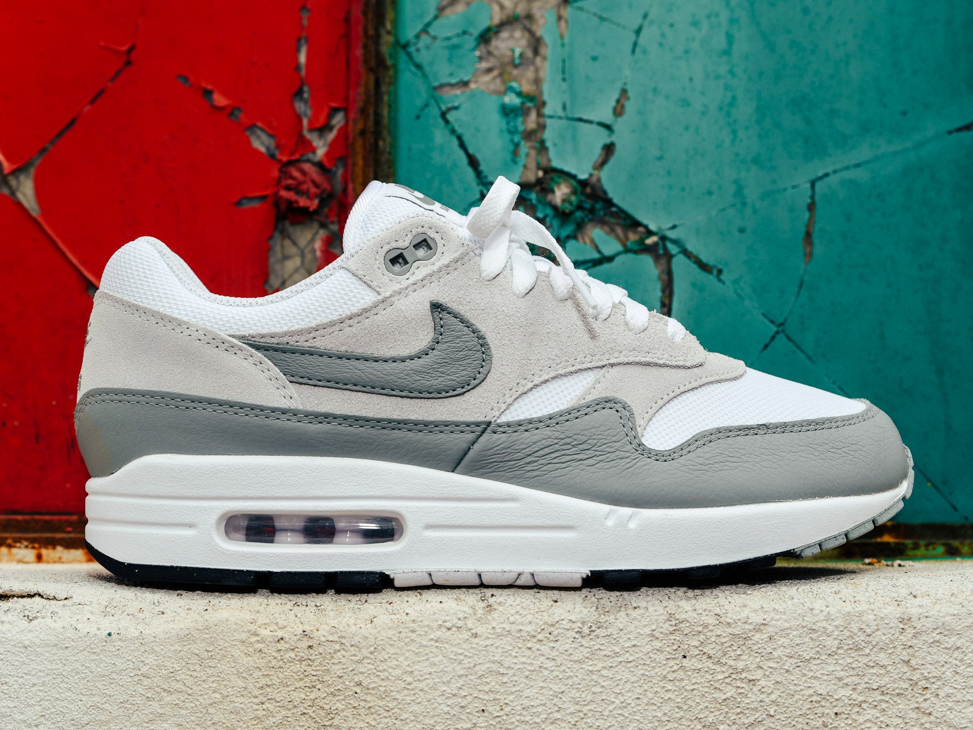 Men's shoes Nike Air Max 1 SC White/ Mica Green-Photon Dust-Black