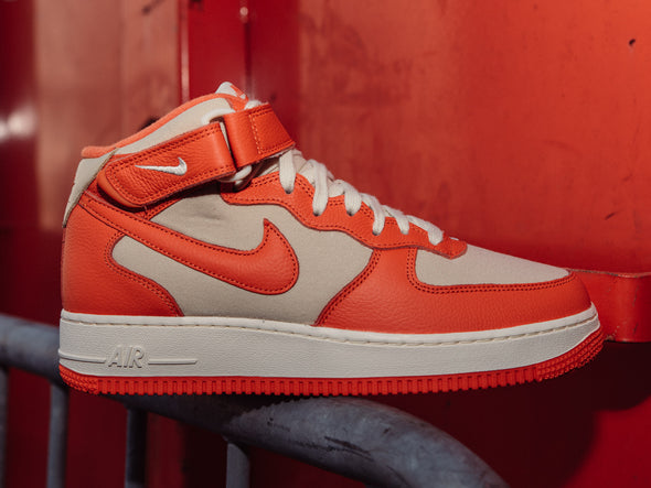 Nike Air Force 1 Mid '07 LX NBHD 'Team Gold/Safety Orange'