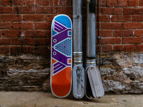 Siamese Snipe Skateboard Deck 8.0"