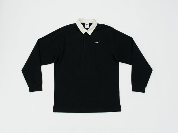 Nike Solo Swoosh Rugby Top 'Black'
