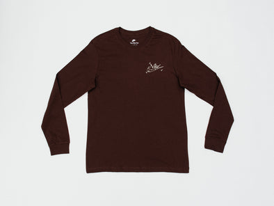 Nike NSW Longsleeve T-Shirt 'Brown'