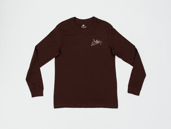 Nike NSW Longsleeve T-Shirt 'Brown'