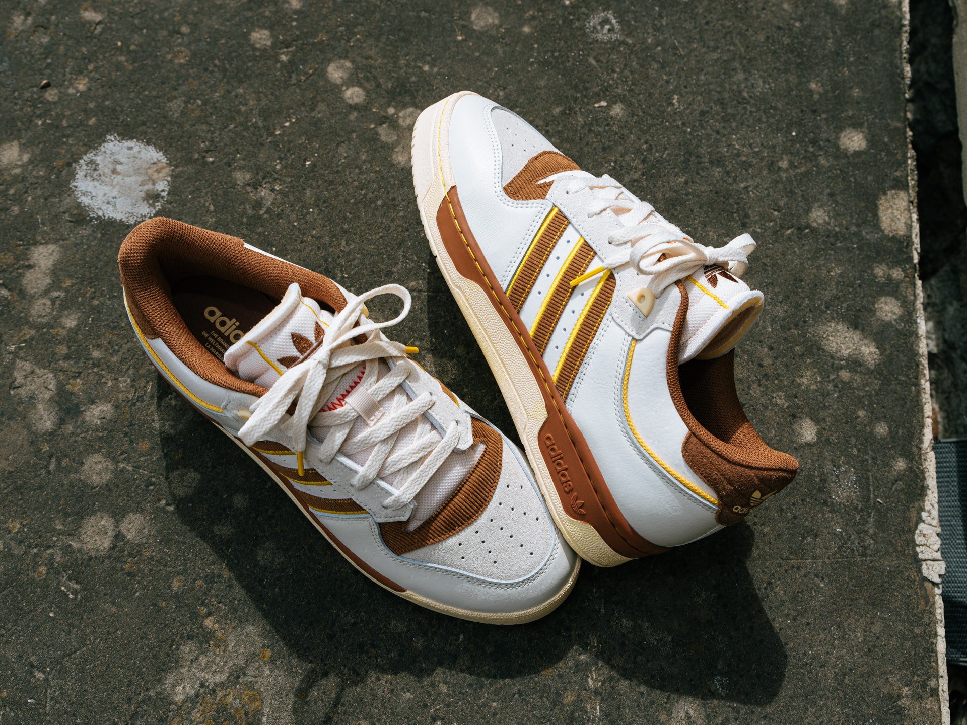 adidas rivalry low brown