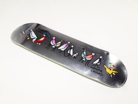 Krooked Gonz Wrong Crowd Deck 8.38